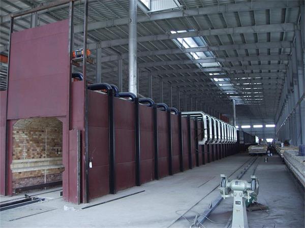 120×2.5米油、氣兩用燒高鋁磚高溫隧道窯（1650℃）